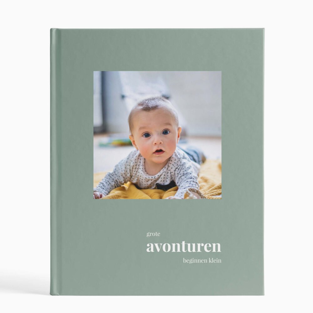 Fotoalbum baby - Pure leaf