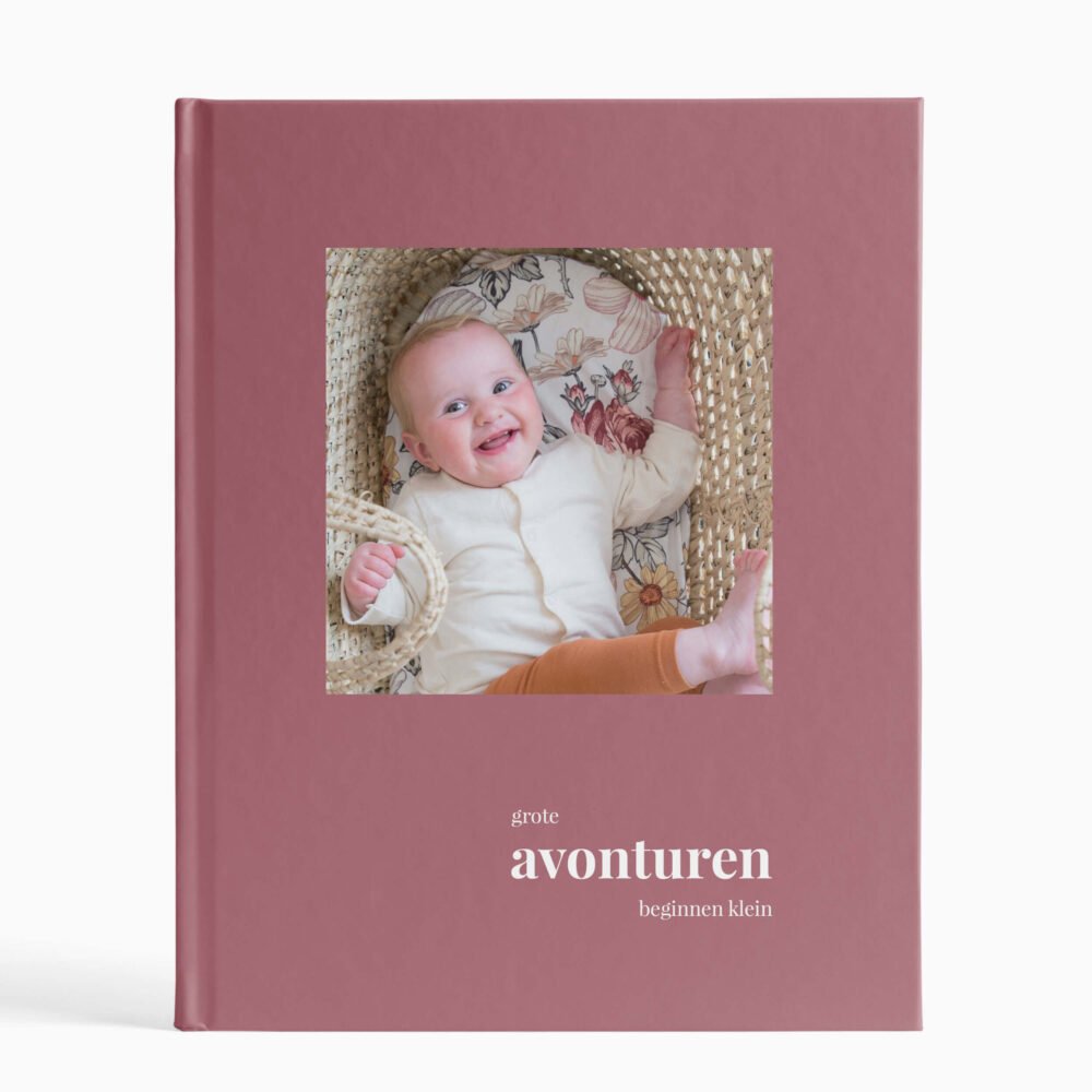 Fotoalbum baby - Pure rose
