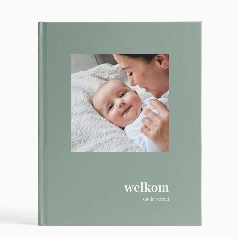 Fotoalbum newborn - Pure leaf